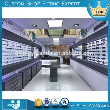 custom glass cabinet durable competitve glasses display in China