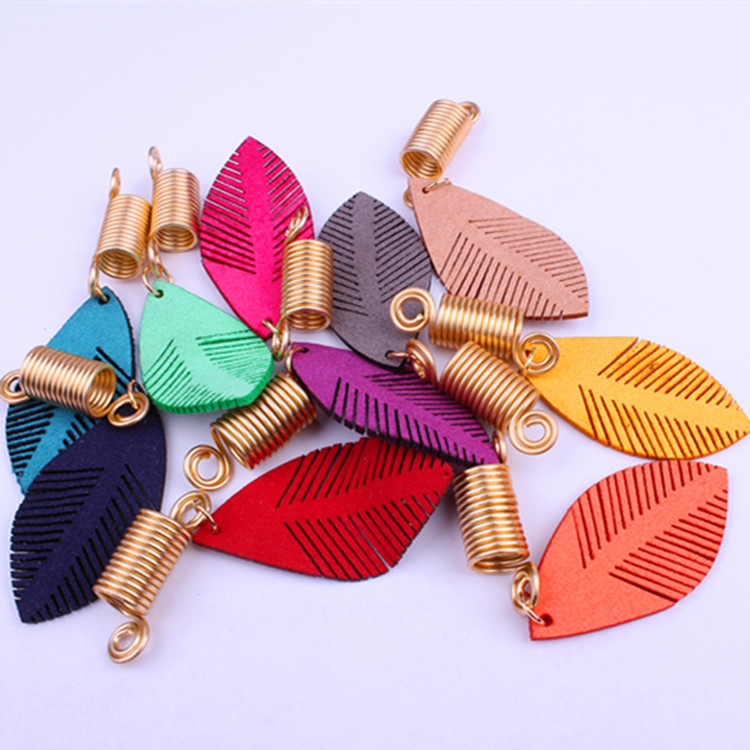 Hair Jewelry Rings Decorations Pendants Aluminum Dreadlocks Beads Metal Cuffs Hair Decorations Rings Accessories