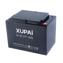 VRLA rechargeable batteries for EV/Marine 12V 55AH