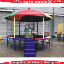 YBJ 2016 year popular 8x12 indoor trampoline and gymnastic trampolines for kids exercise