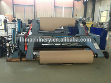 Hydraulic mill roll stand machine for paperboard