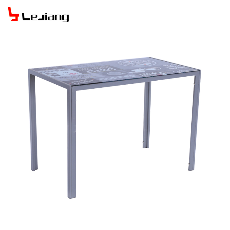 Free Sample Rotating Restaurant Foldable Italian Marble Mirrored Top Tempered Glass Epoxy Resin Dining Table