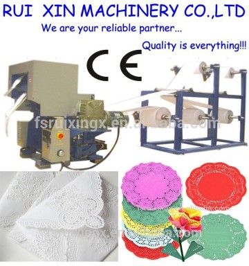 embossing machine for doily paper