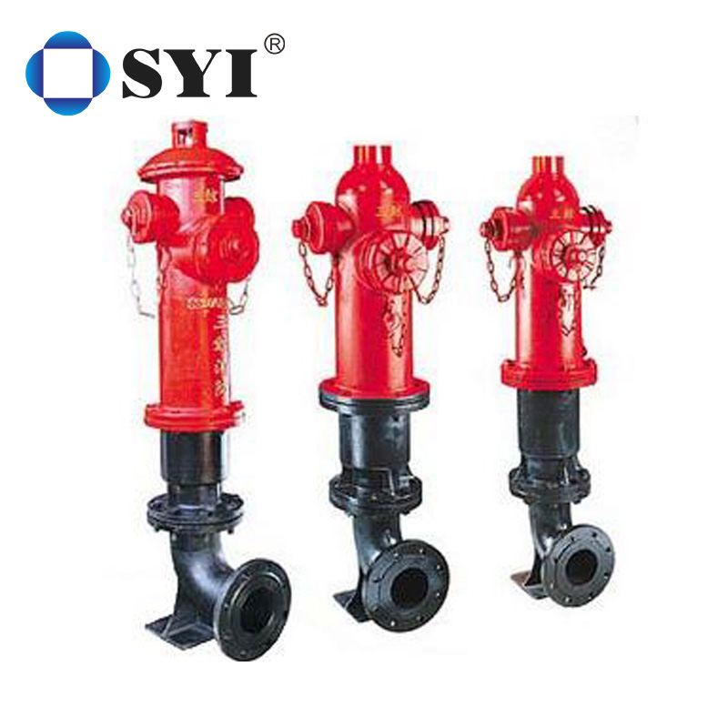 DN100 Ductile Cast Iron Outdoor Fire Hydrant Outdoor landing fire hydrant