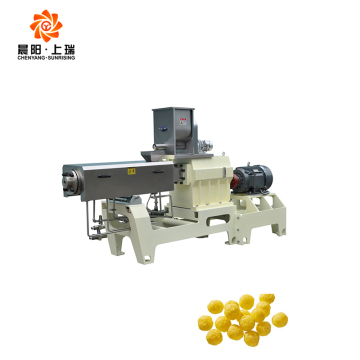 Corn snack puffed corn extruded machine