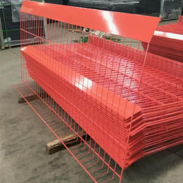 Welded Wire Mesh Panel with Steel Sheet on top
