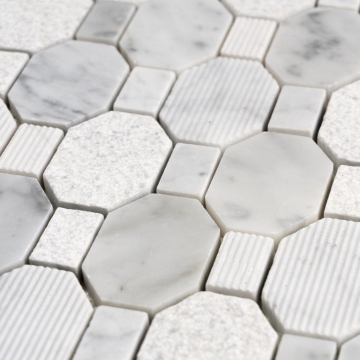 Rustic and pollution-free marble mosaic