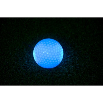 Bola de golfe de LED brilhante piscante bola de golfe noturna