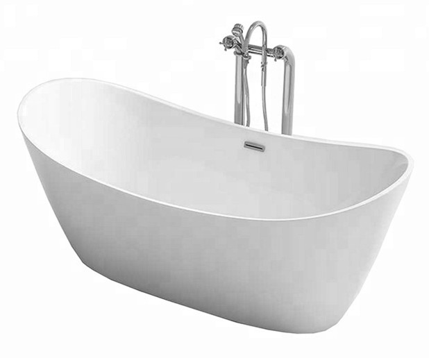 Acrylic Freestanding Soaking Bath Tub