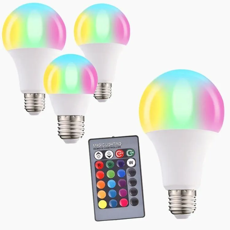 Smart LED Bulb Light with WiFi and Bluetooth Control