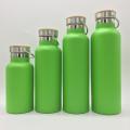 500ML Stainless Steel Water Bottle with Bamboo Lid
