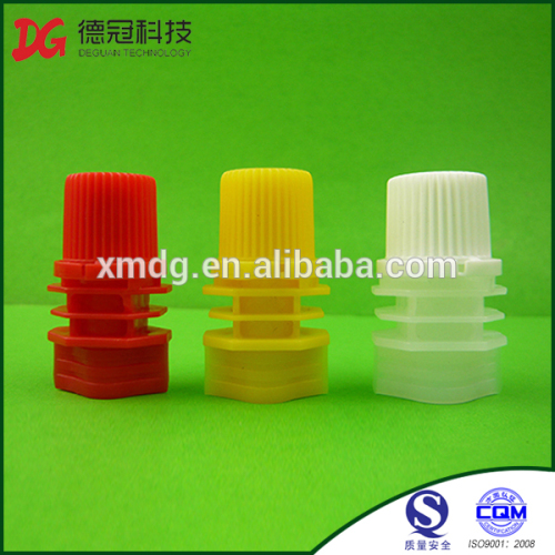 Wholesale Cheap Screw Plastic Spout Cap Custom Printed Spout Pouch