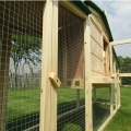 Gran madera conejo hutch hen house pollo gallinero