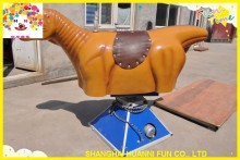 2015 Hot selling BULL RODEO Type Mechanical dinosaur rodeo