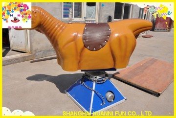 2015 Hot selling BULL RODEO Type Mechanical dinosaur rodeo