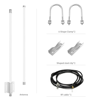 Poles Uhf Mast 8dbi Fiberglass Antenna