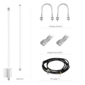 Poles uhf mast 8dbi fiberglass antenna