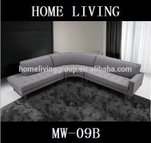 2015 lastest fabric modern corner sofa