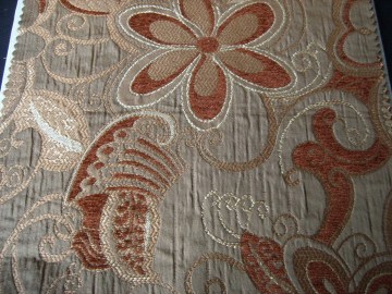 Rayon Chenille for bedspread, sofa cover,chair cover,cushion