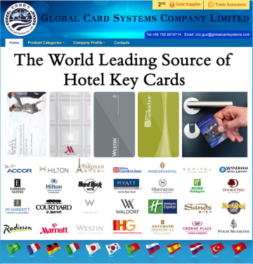 Hotel Magnetic Stripe Key Card