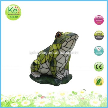 Polyresin led solar garden street decoration light