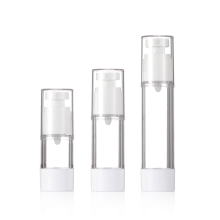 Transparent Lotion Bottle Cosmetic Packaging Airless Bottle
