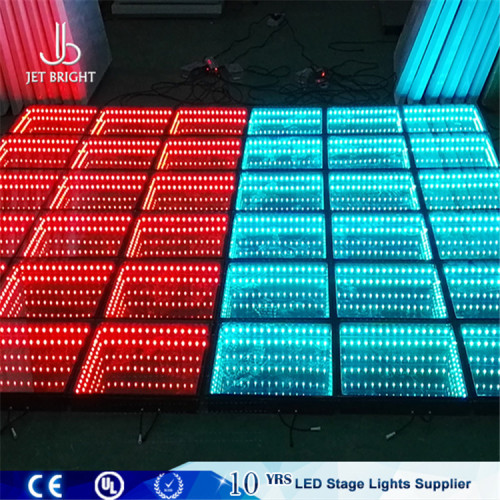 night club event 60pcs RGB leds portable dance floors for banquet