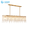 Lampu Chandelier Besar Manik-manik LEDER