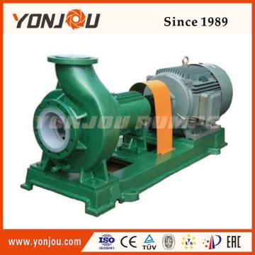 IHF Series PTFE Lining inside Centrifugal Pump, Fluoro Plastic Centrifugal Pump, Chemical Plastic Pumps