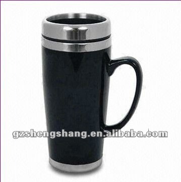 450ml double walled ceramic travel mug