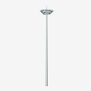 High Mast Light Pole With Flood Light