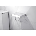 toilet paper holder with divider storage rack