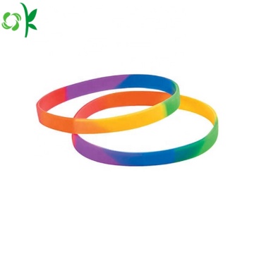 Bracelet en Silicone Personnalisé Coloré Fashion Vente en gros