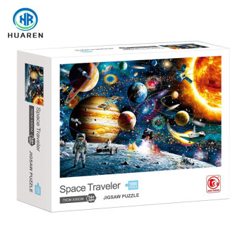 High-Quality Custom Space Traveler Jigsaw Puzzle - 1000 Pieces for Adults
