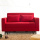 Folding Fabric Double Sleeper Lounge Sofa Bed