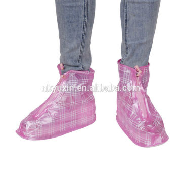 Fashionable waterproof pvc disposable plastic boot covers