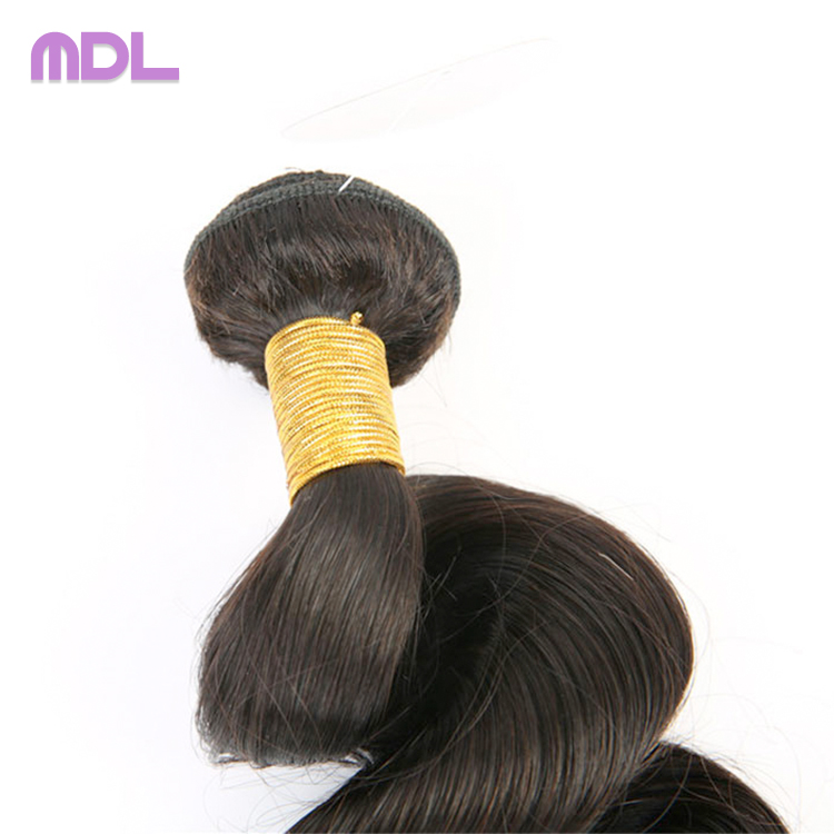 High quality brazilian loose wave human hair weave bundles
