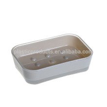 Plastic Grey Soap Dish With Drain