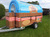 Mobile Heavy Duty Catering Trailer Cart Van , Food Market Station Stall Fiberglass Kiosk Restaurant Bar