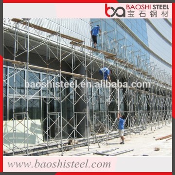 construction ringlock movable scaffolding system