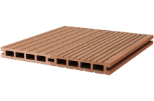 Composite decking for outdoor