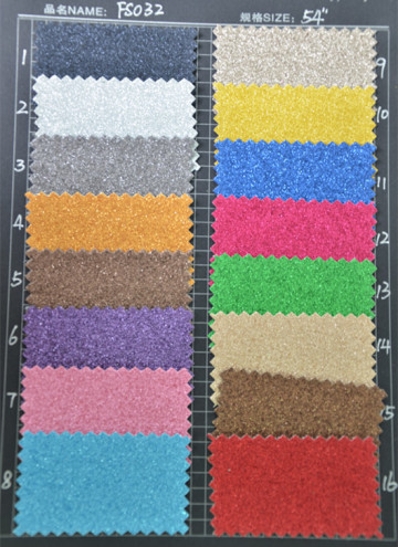 wall decoration knitted pvc glitter leather shoe glitter leather