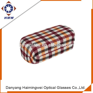 elegance printing fabric classic style metal spectacle case