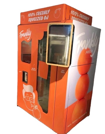 orange juice vending machine