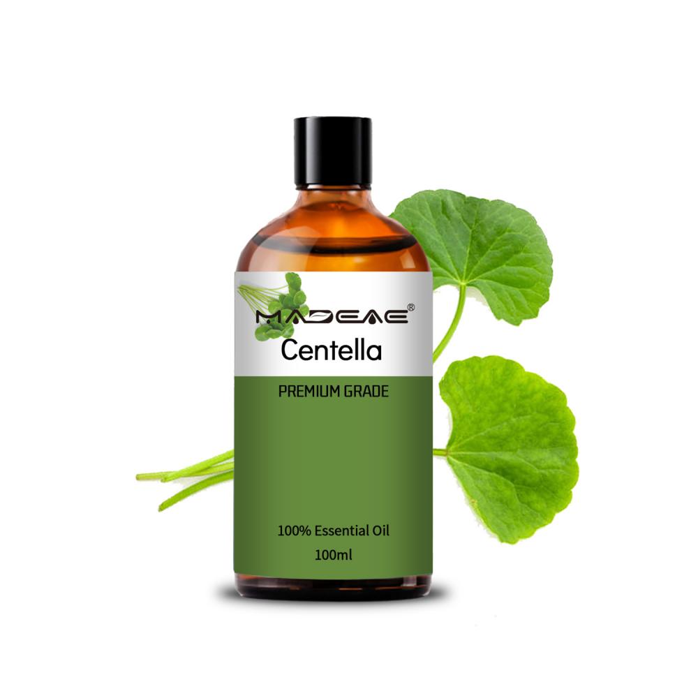 Centella esencial Extracto de aceite orgánico Natural para el cuidado de la piel Masaje corporal Aromaterapia