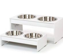 Stainless Steel Raised Pet Bowls