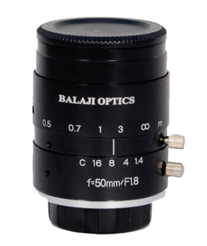50mm megapixel camera lens--BalaJi Optics india