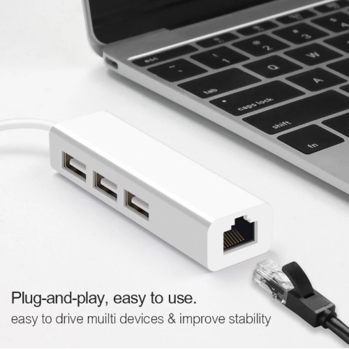USB Type C To RJ45 adapter Ethernet Network