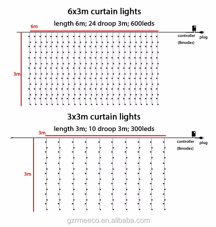 lights decoration events wedding led string