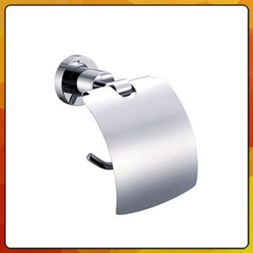 Chrome brass toliet Tissue Holder/ paper holder with cover 3040CP